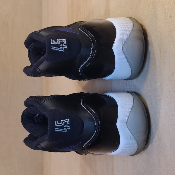 Air Jordan 11 Retro Space Jams 2016 Black Purple Shoes 378038-008 - Picture 7 of 10